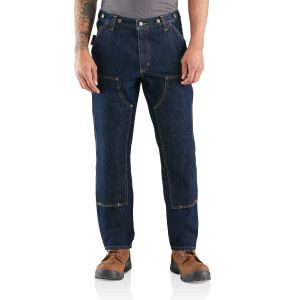 Relaxed Straight Rugged Flex&trade; Double-Front Denim Logger