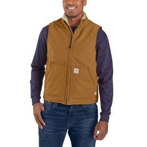 FR Duck Mock Neck Vest