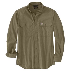 Force Sun Defender&trade; Chambray Relaxed LS Shirt
