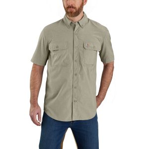 Force Sun Defender&trade; Chambray Relaxed SS Shirt
