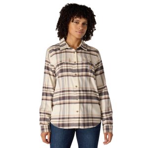 Women's TENCEL&trade; Fiber Series Relaxed Fit Plaid Shirt
