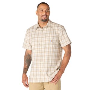 Bozeman Relaxed SS Plaid Shirt