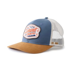 Canvas Mesh-Back Country Graphic Cap