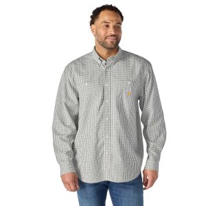 FR Force Sun Defender&trade; LS Plaid Shirt