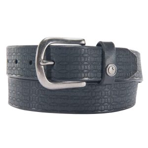 Women's Saddle Leather Basketweave Belt