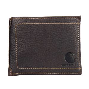 Pebble Leather Passcase Wallet