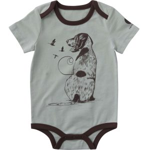 Boys' Short Sleeve Dog Bodysuit (Baby)