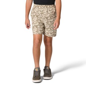 Boys' Elastic Waistband Rugged Flex&trade; Ripstop Camo Short (Youth)