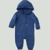 Boys' Long Sleeve Re-Engineered Garment Dye Hooded Coverall(Baby)