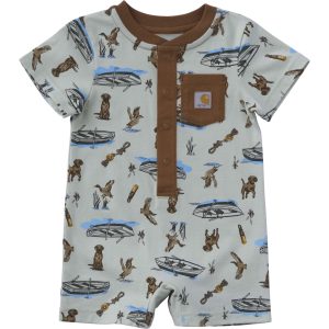 Boys' Short Sleeve Outdoor Romper (Baby)