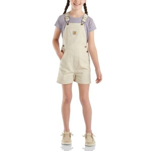 Girls' Rugged Flex&reg; Canvas Shortall (Child/Youth)