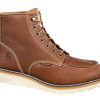 Waterproof 6" Moc Toe Wedge Boot
