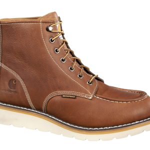 Waterproof 6" Moc Toe Wedge Boot
