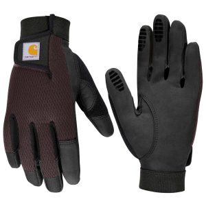 Women's Synthetic Leather High Dexterity Touch Sensitive Secure Cuff Glove