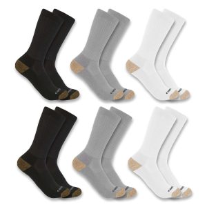 Midweight Crew Sock 6-Pack
