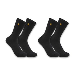 Women's Carhartt Force&reg; Midweight Crew Sock 2-Pack
